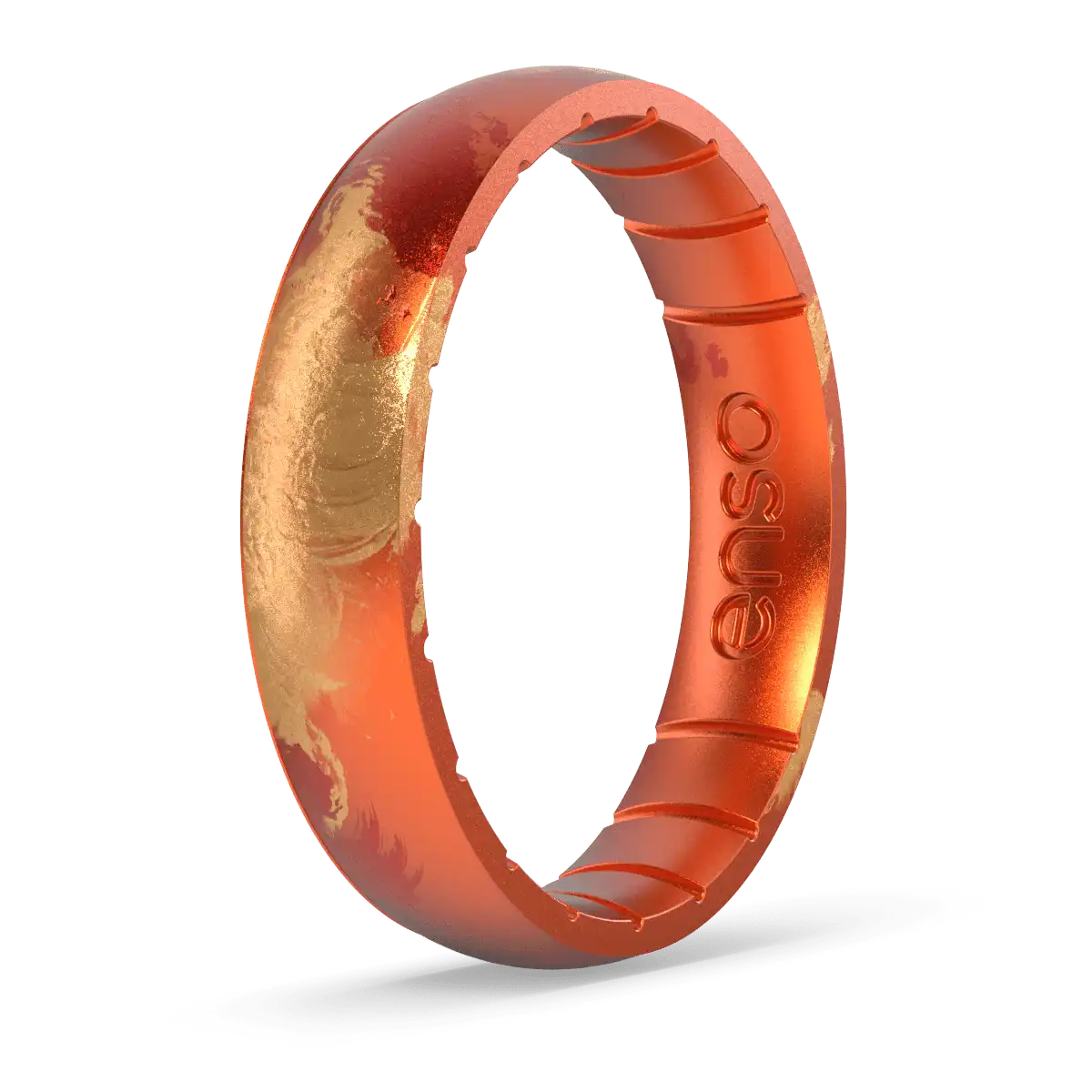 Thin Handcrafted Ring - Sunburst