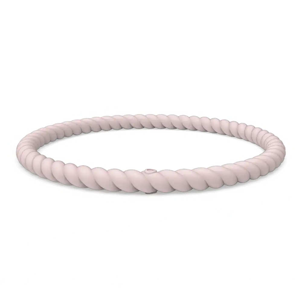 Braided Bracelet - Pink Sand