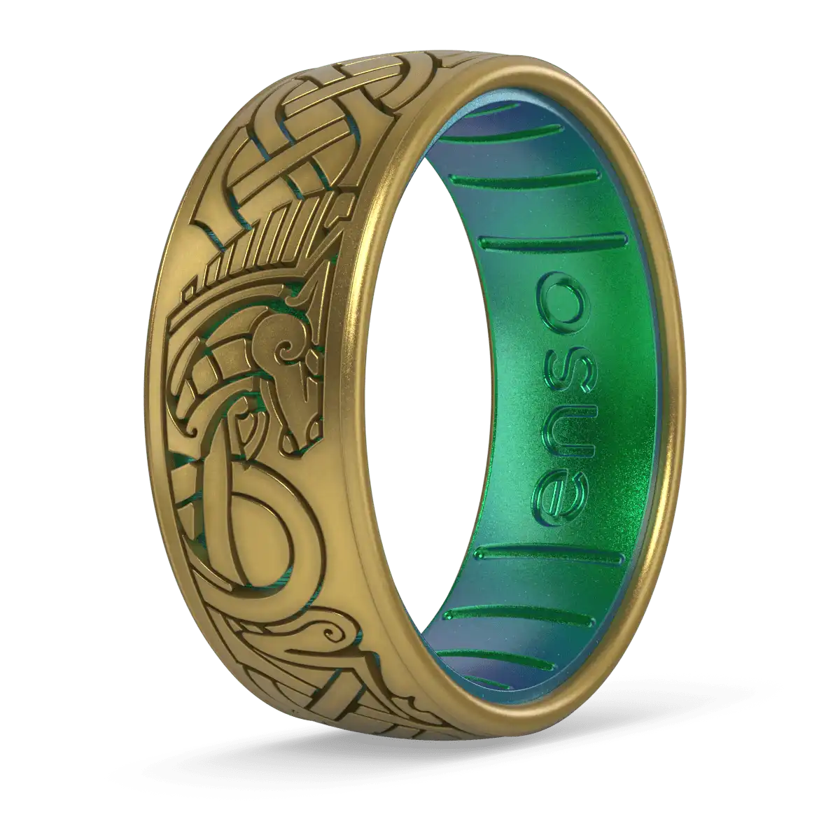 Ride to Helm's Deep The Lord of the Rings Ring - Antique Gold