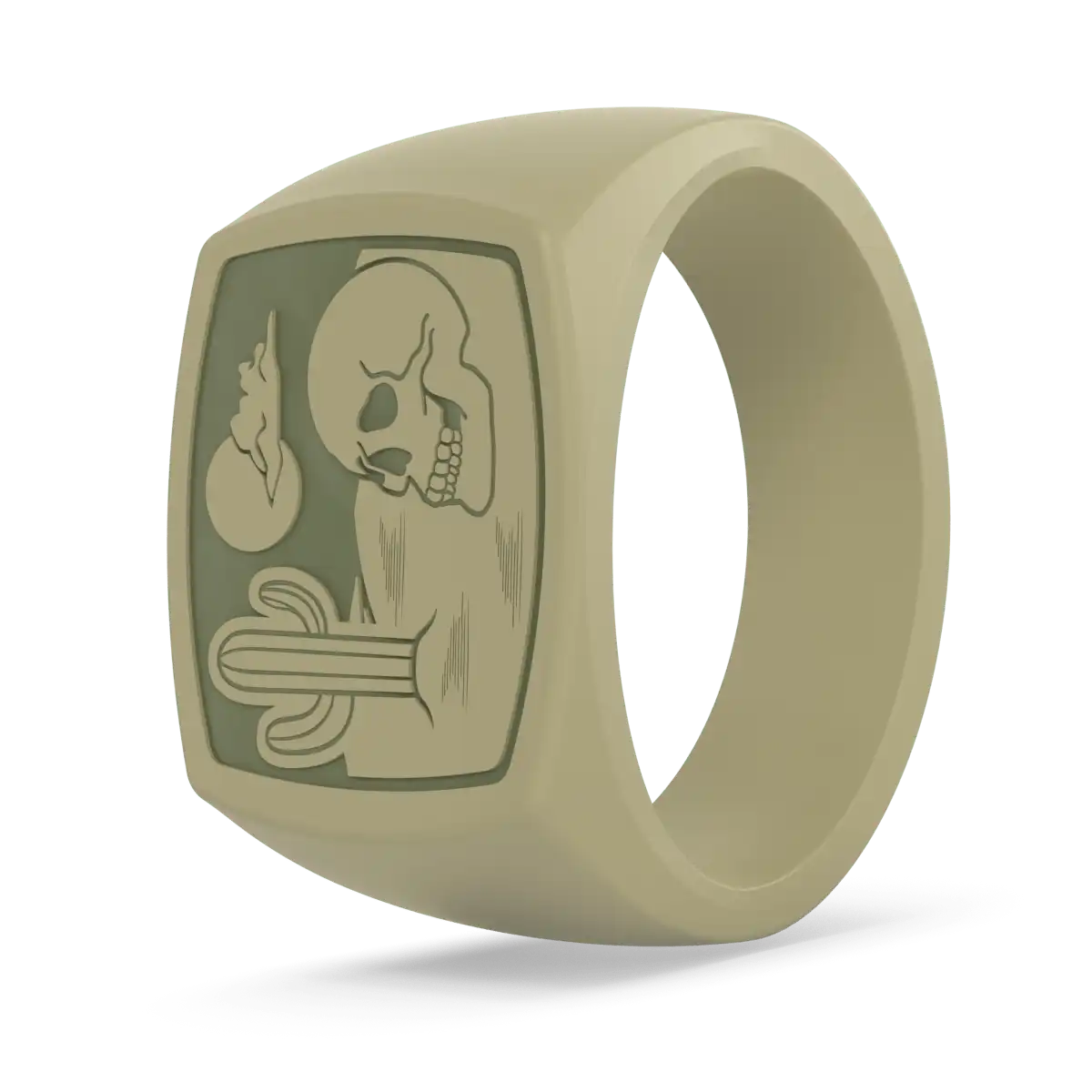 Grand Signet Ring - Bone & Bloom