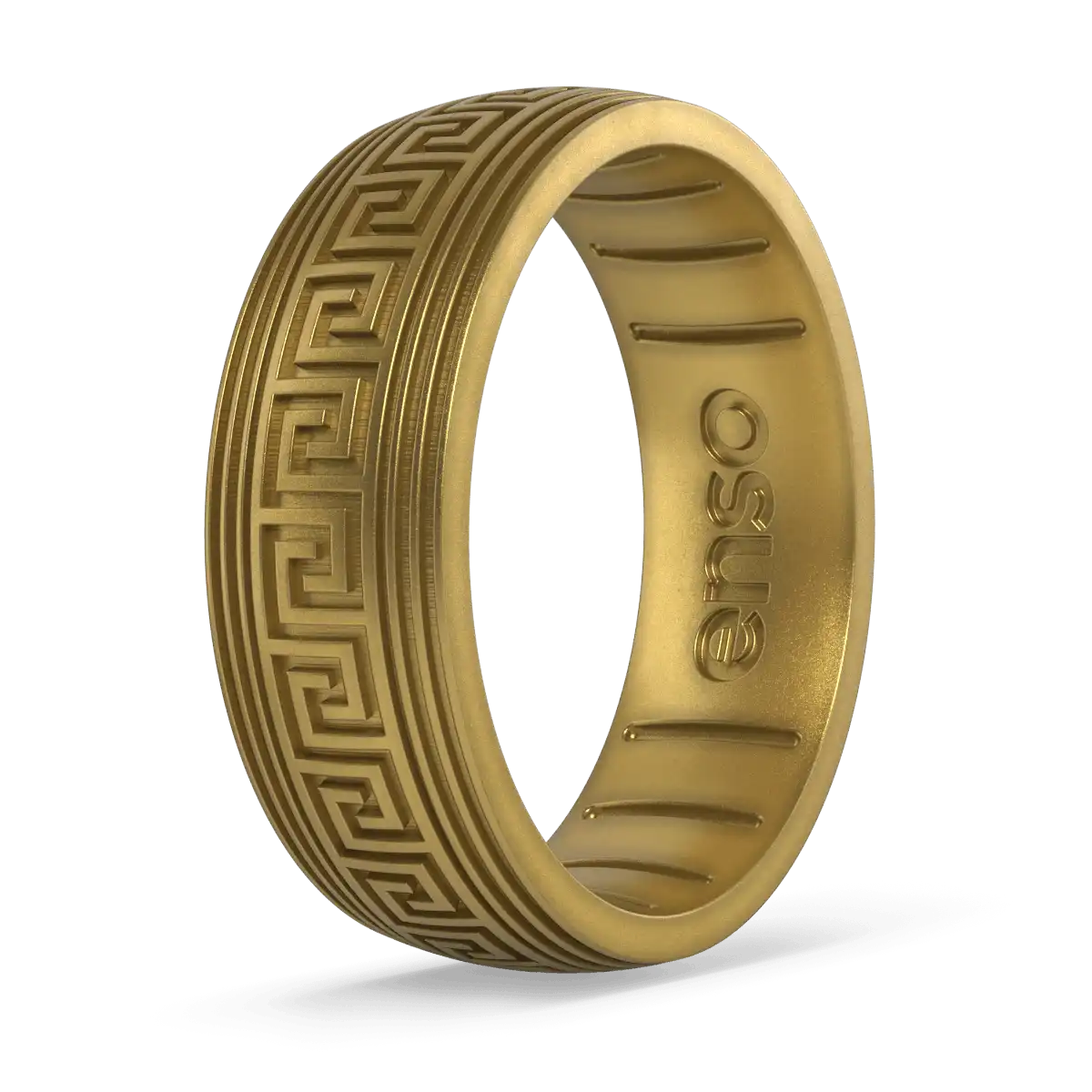 Grecian Geometric Ring - Antique Gold