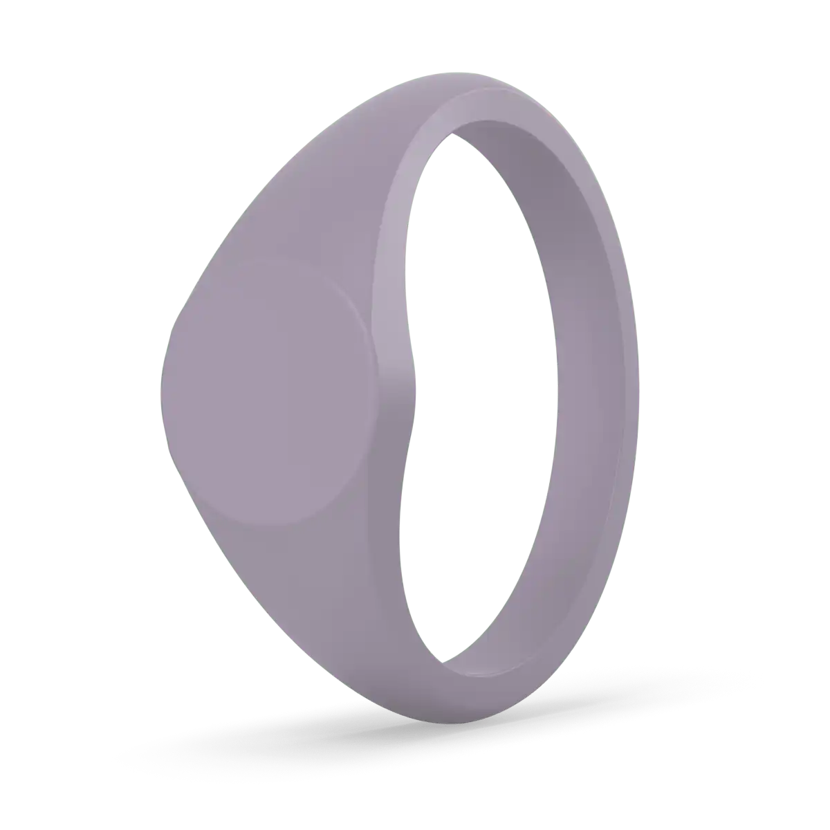 Small Signet Ring - Midnight Lavender