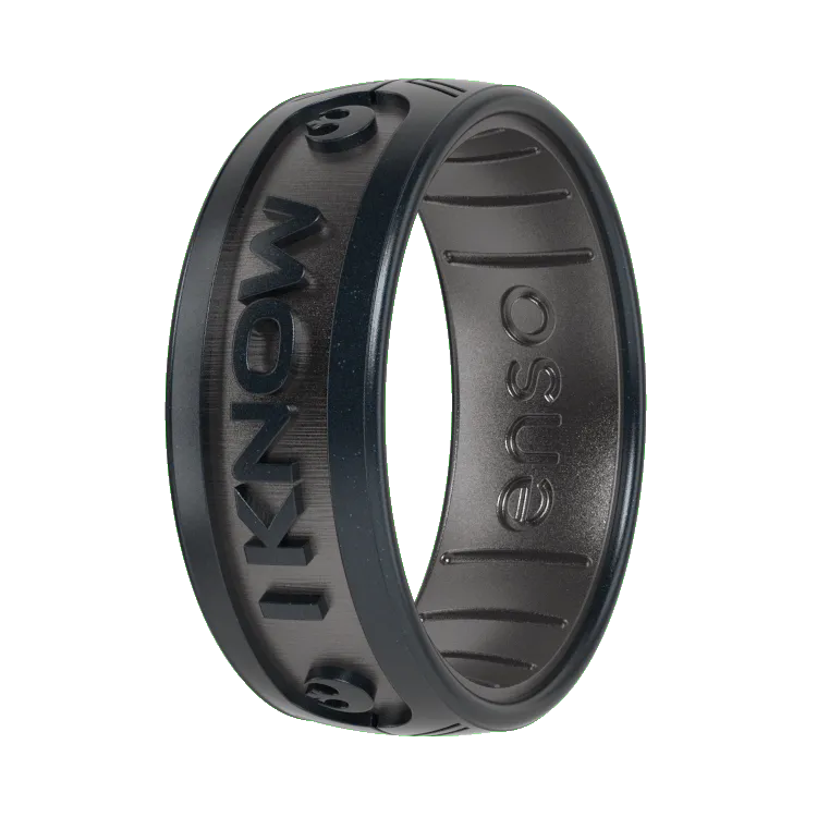 I Know (English) Star Wars™ Ring - Black Pearl
