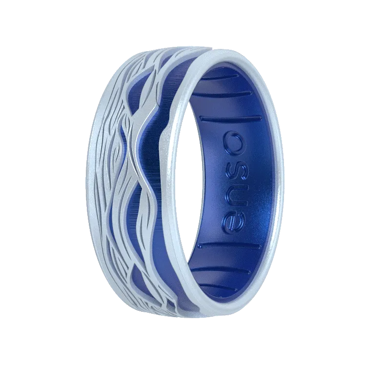Veil of Waves Ring - Diamond