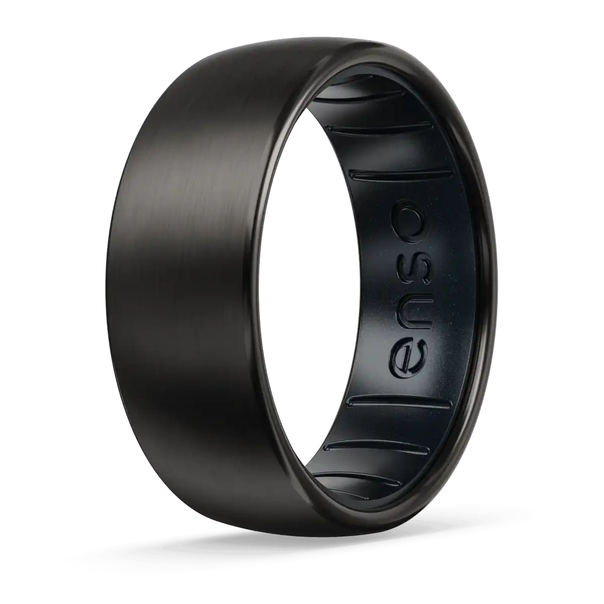 Metal Hybrid Ring - Black Zirconium