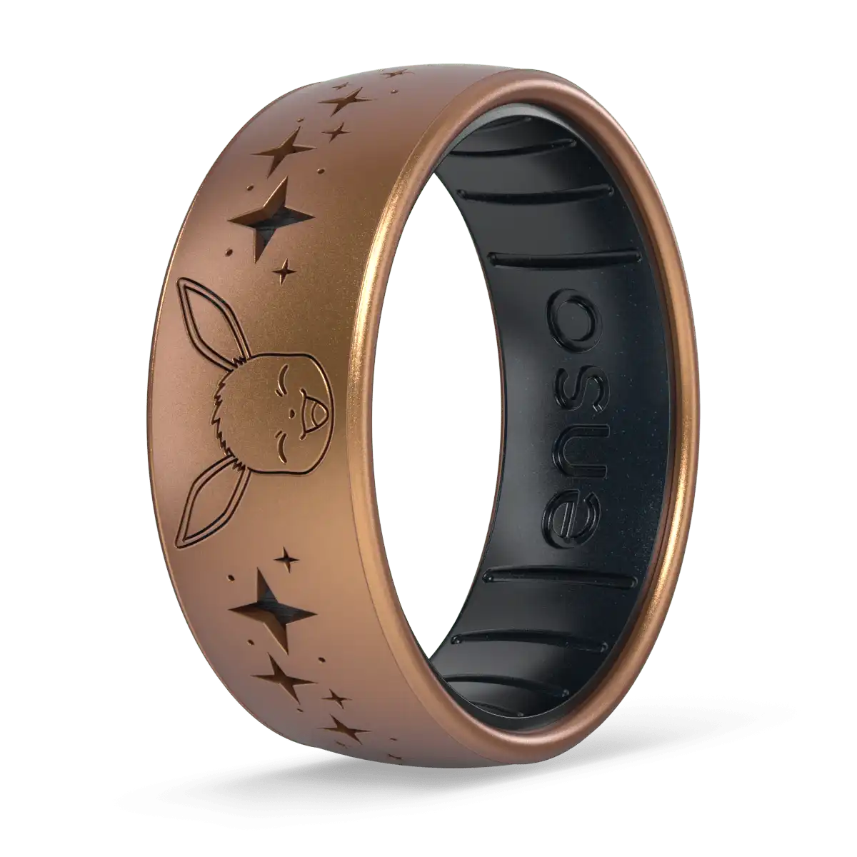 Eevee Pokémon Ring - Golden Brown