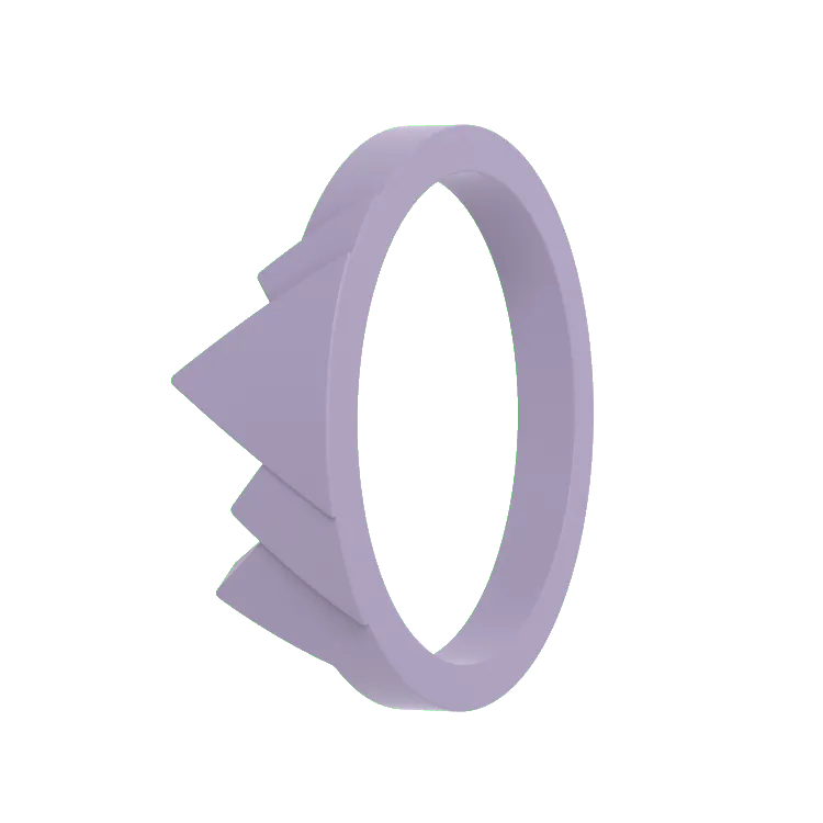 Skyline Accent Ring - Lavender Mist