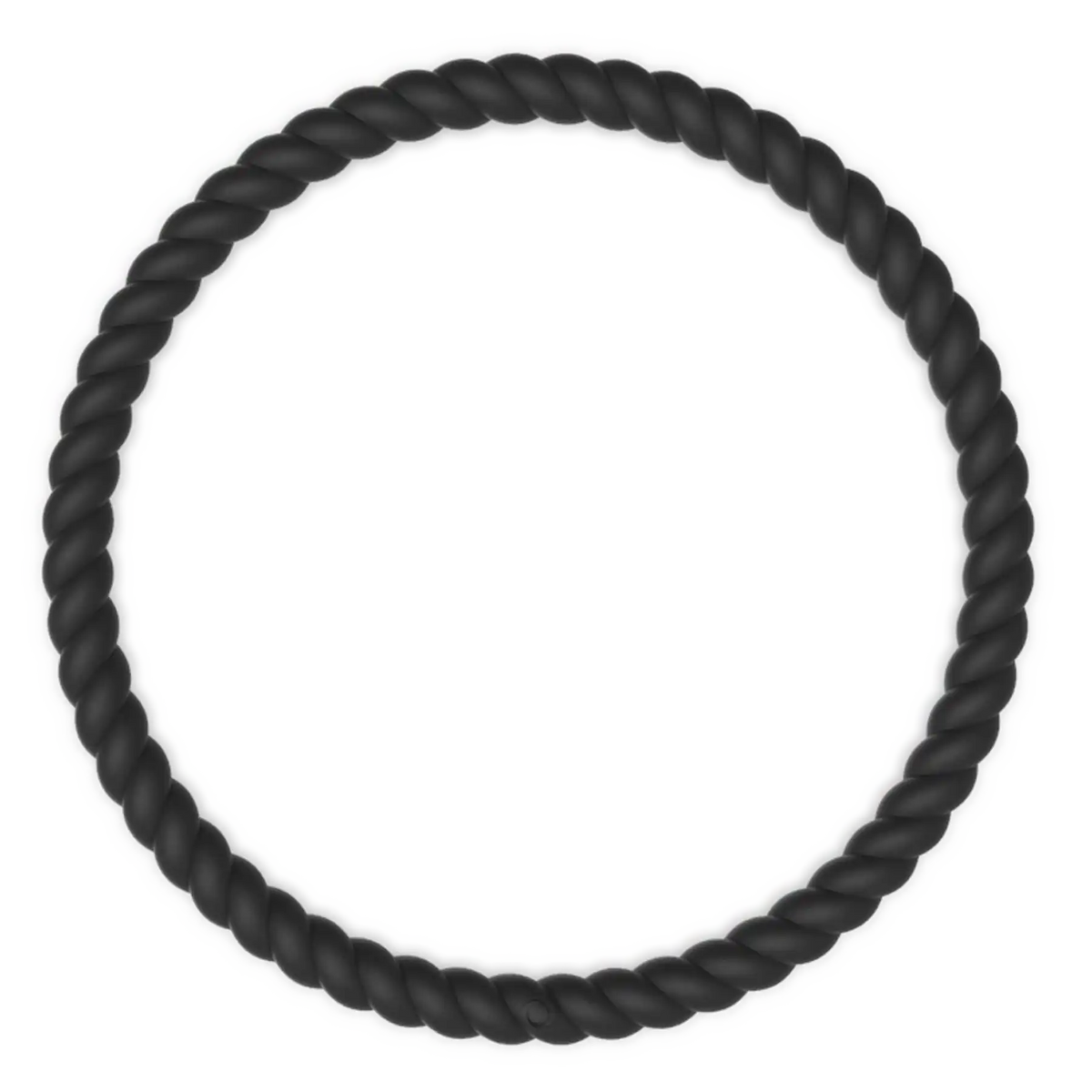 Braided Bracelet - Obsidian