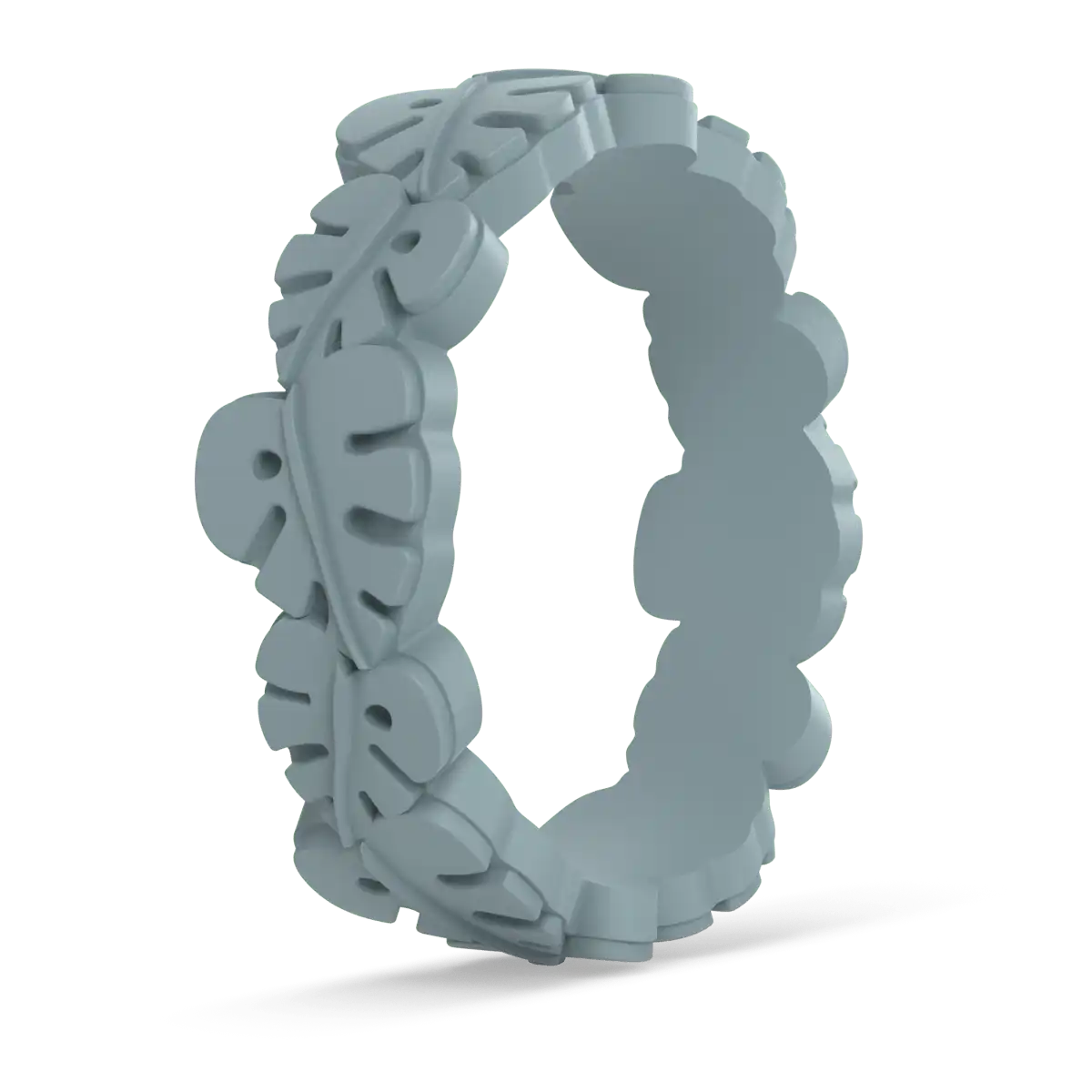 Monstera Leaf Ring - Lagoon