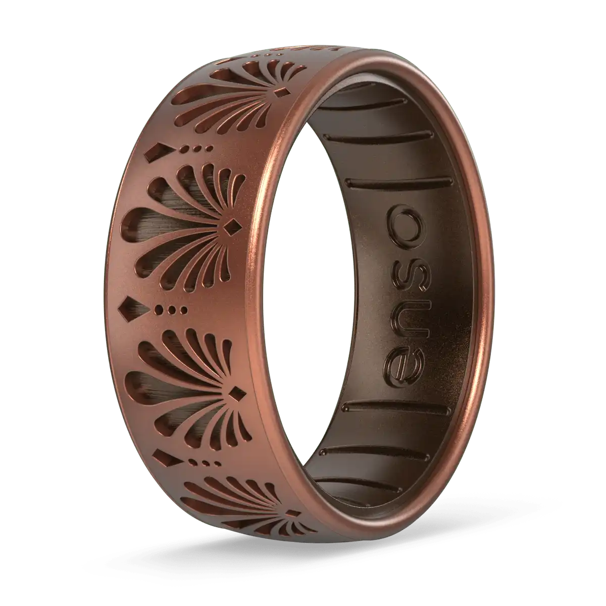 Palmette Ring - Rustic Copper