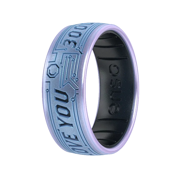 I Love You 3000 Iron Man Marvel Ring - Moonstone