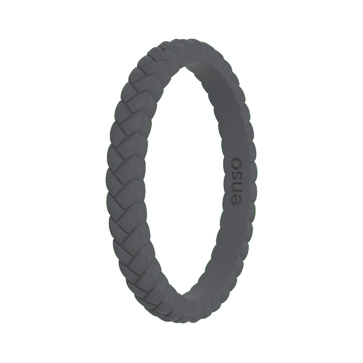 Weave Ring - Slate
