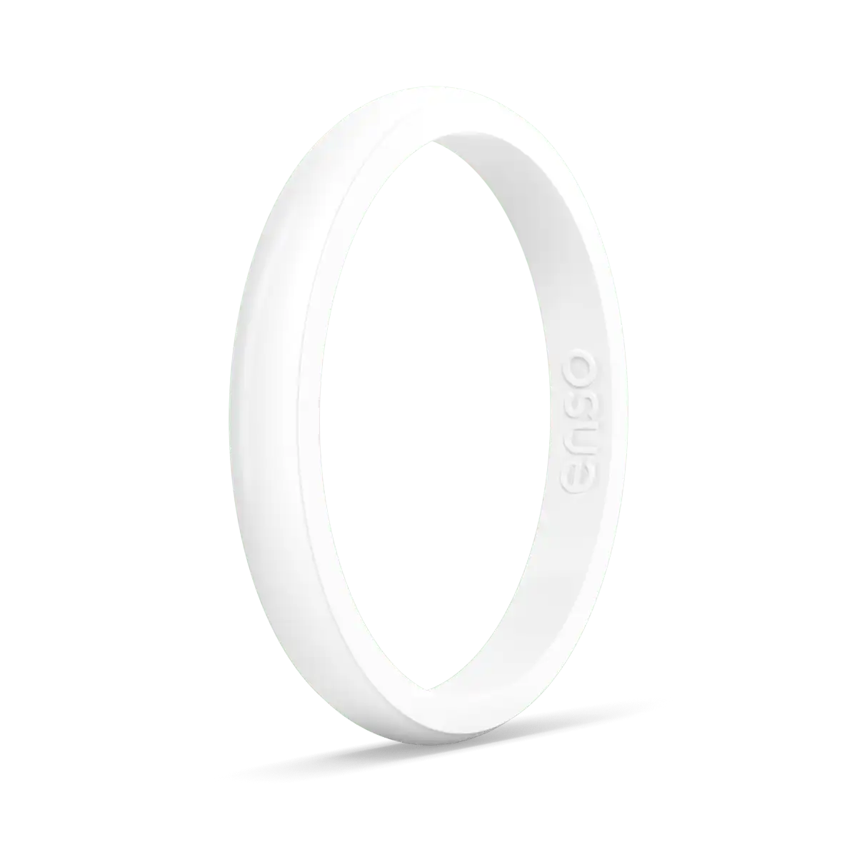 Stackable Ring - White