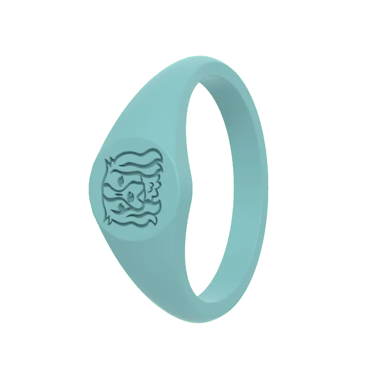 Cavalier Small Signet Ring