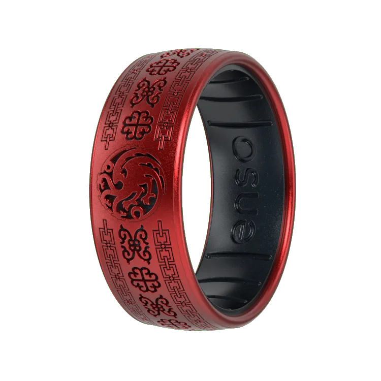 House Targaryen Game of Thrones Ring - Ruby