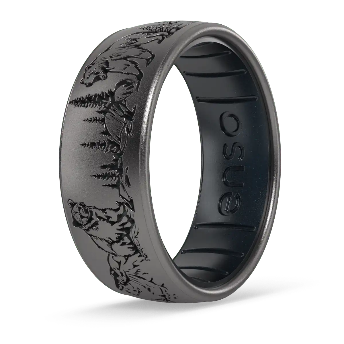 Grizzly Trail Ring - Platinum