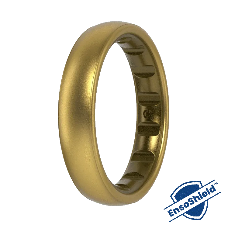 Thin Elements Luxe Ring - Antique Gold