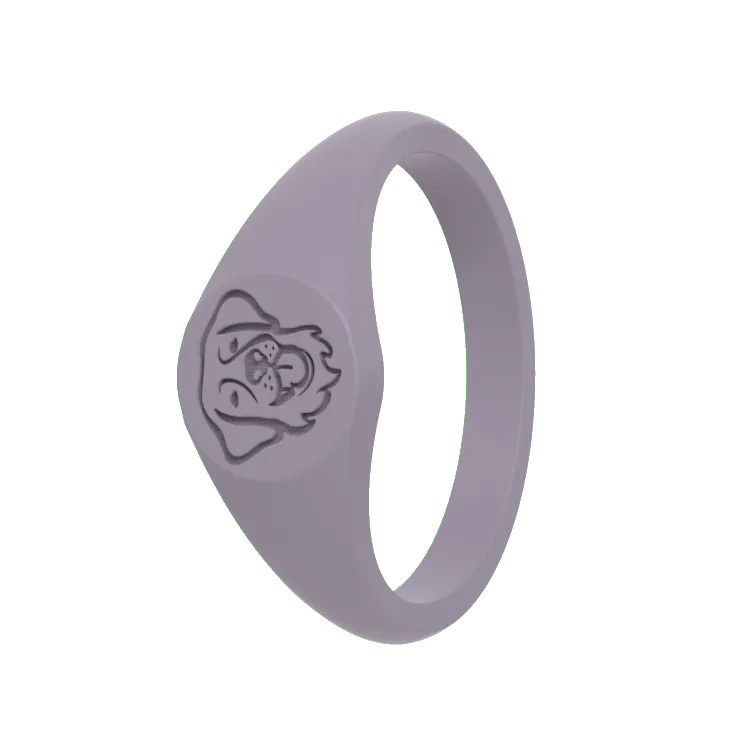 Golden Retriever Small Signet Ring