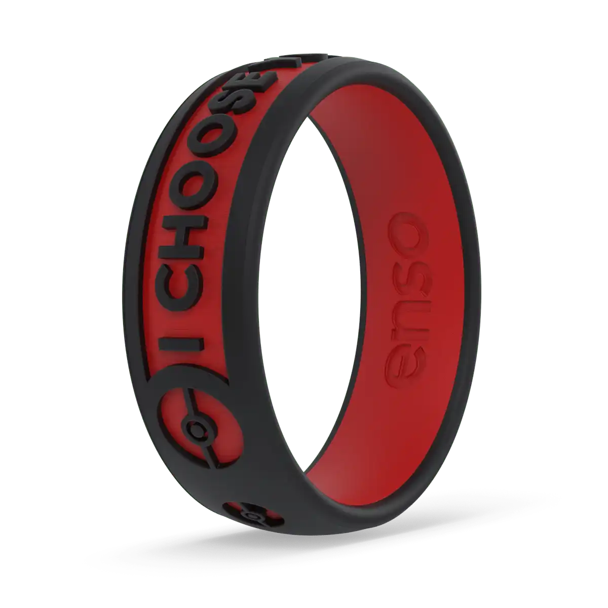 Poké Ball Pokémon Ring - Obsidian