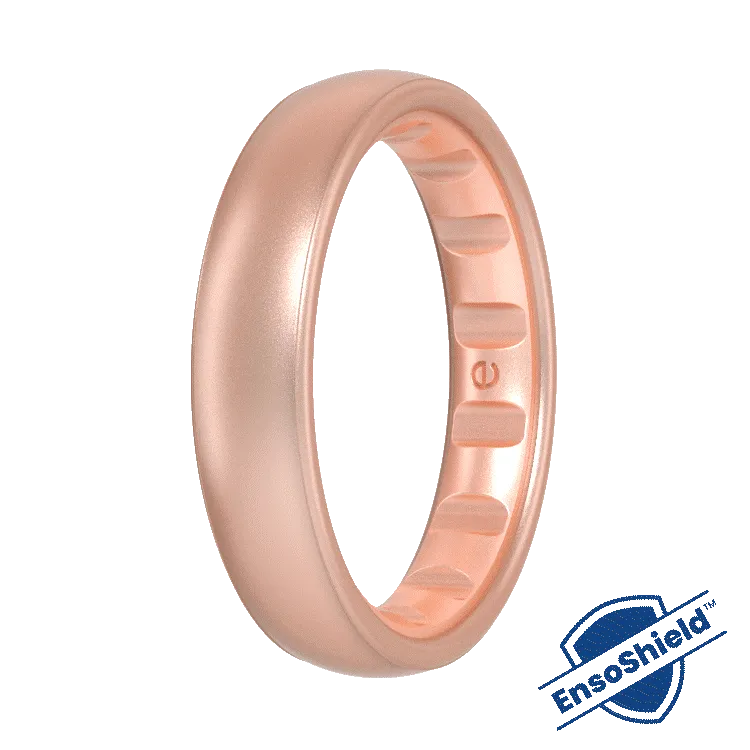 Thin Elements Luxe Ring - Dusty Rose Gold