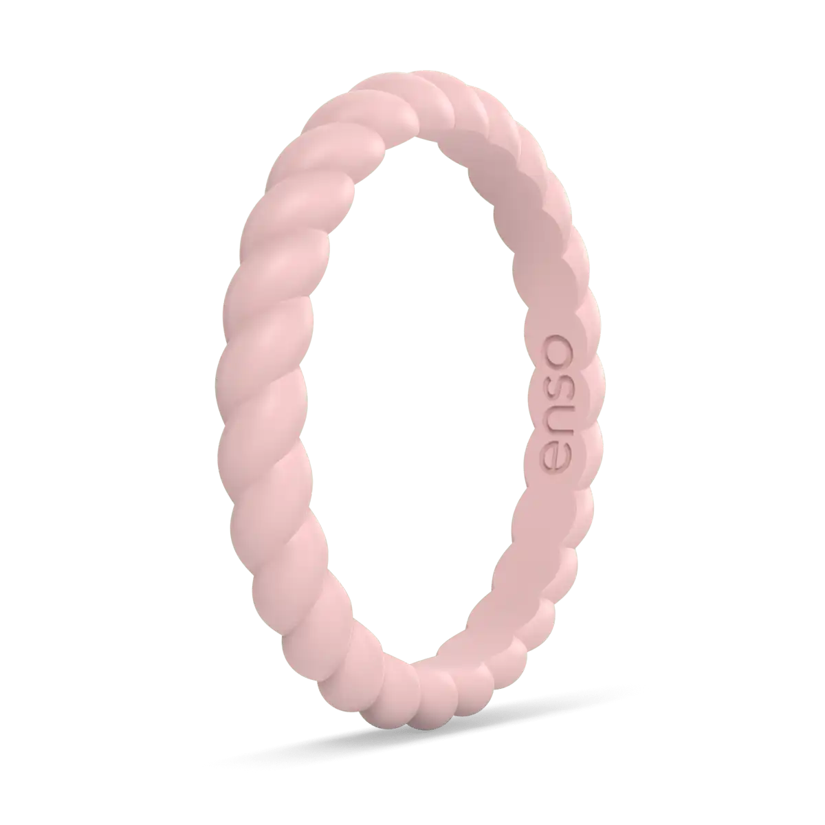 Braided Ring - Pink Sand