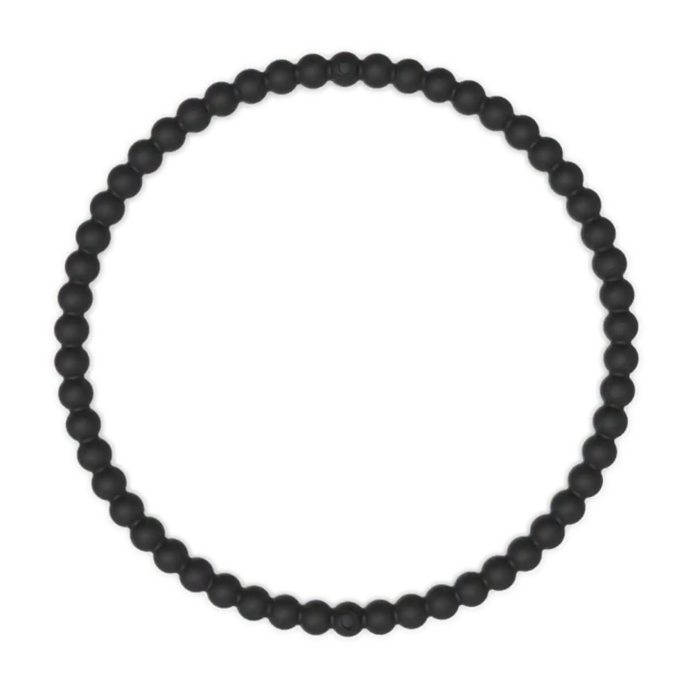 Beaded Bracelet - Obsidian