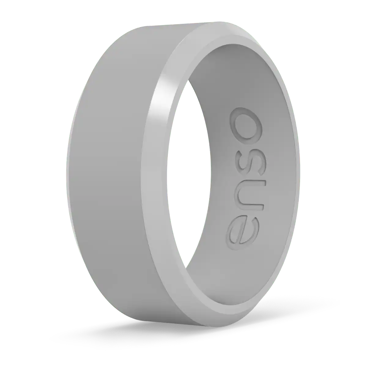 Bevel Ring - Misty Gray