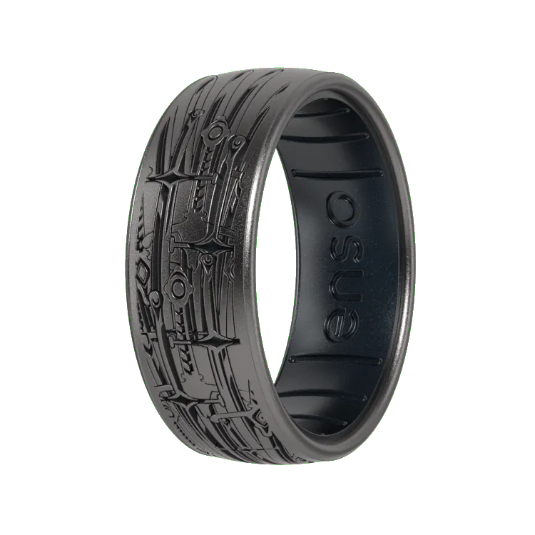 Iron Throne Game of Thrones Ring - Platinum