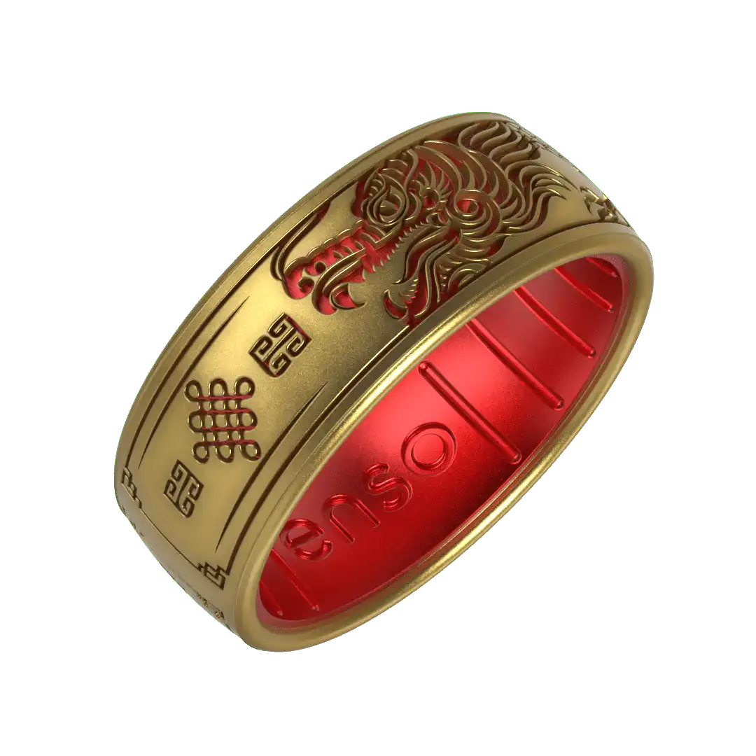 Year of the Dragon Ring - Gold