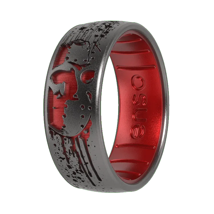 Jason Lives Friday the 13th Ring - Platinum