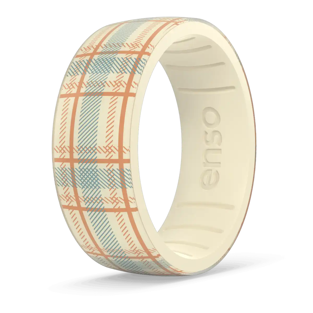 Creamy Tartan Ring - Creamy Tartan