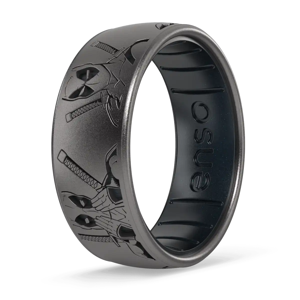 The Many Moods of Deadpool Marvel Ring - Platinum