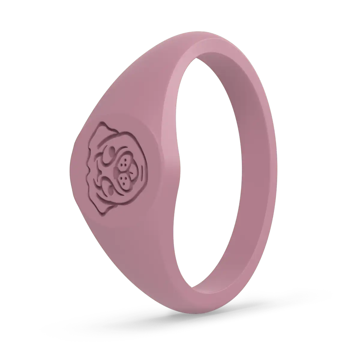 Pug Small Signet Ring