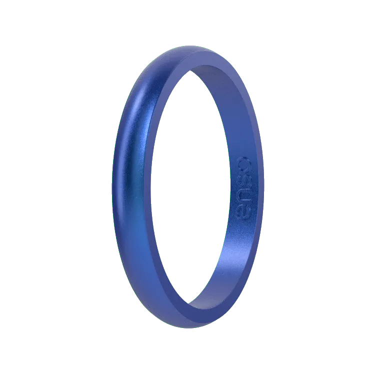 Halo Birthstone Ring - Sapphire