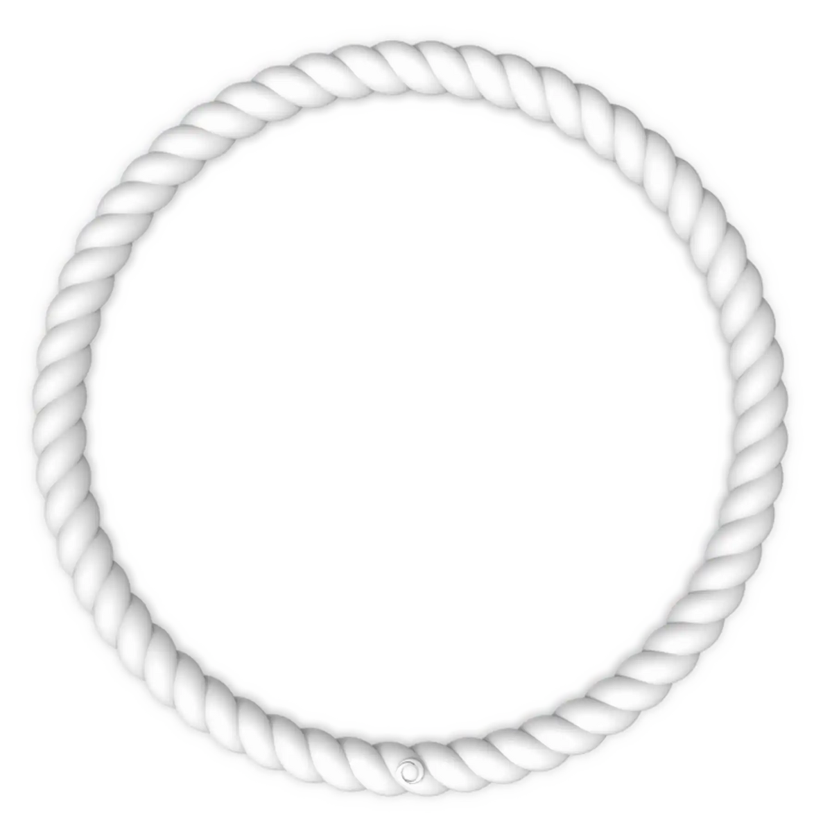 Braided Bracelet - White