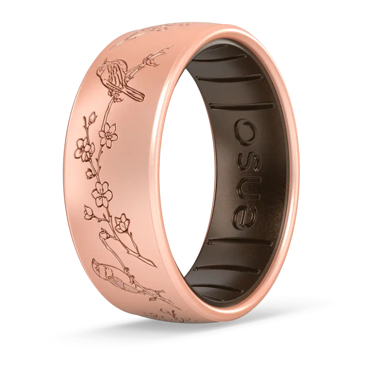 Birdsong Blossom Ring - Rose Gold
