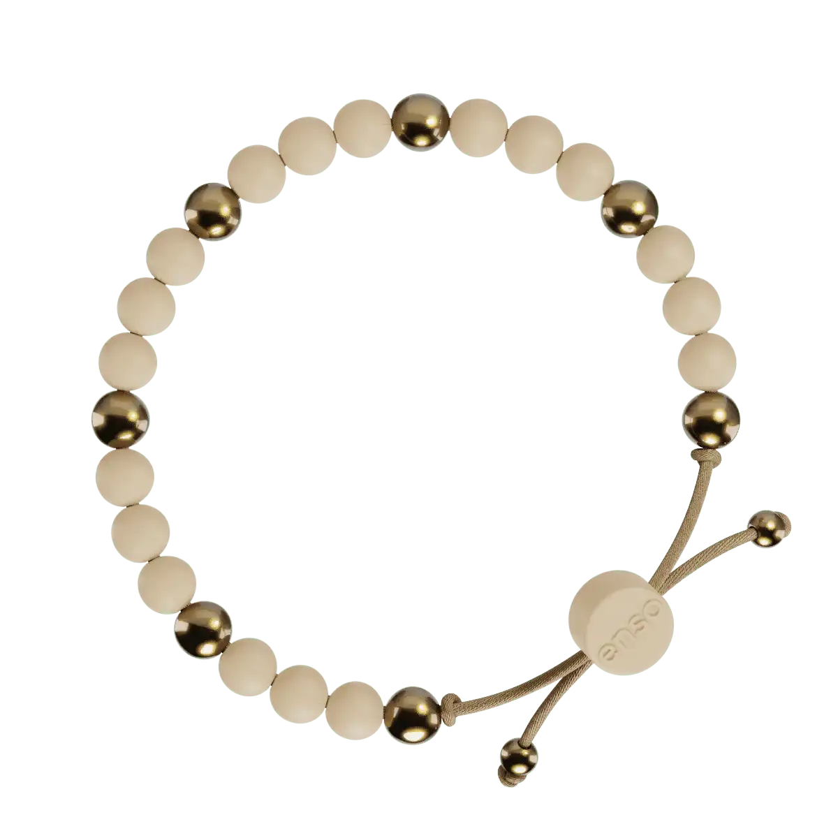 Slider Bracelet - Champagne & Gold