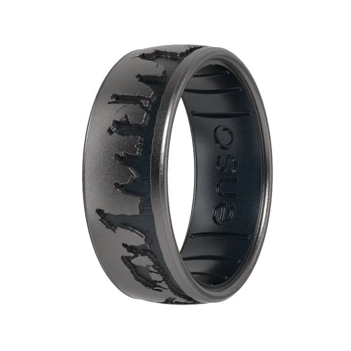 The Fellowship The Lord of the Rings Ring - Platinum