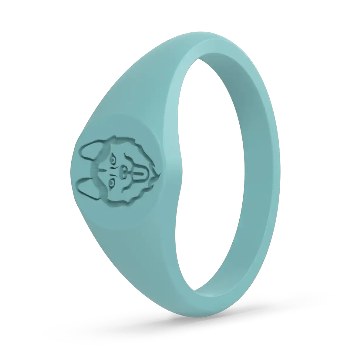 Husky Small Signet Ring