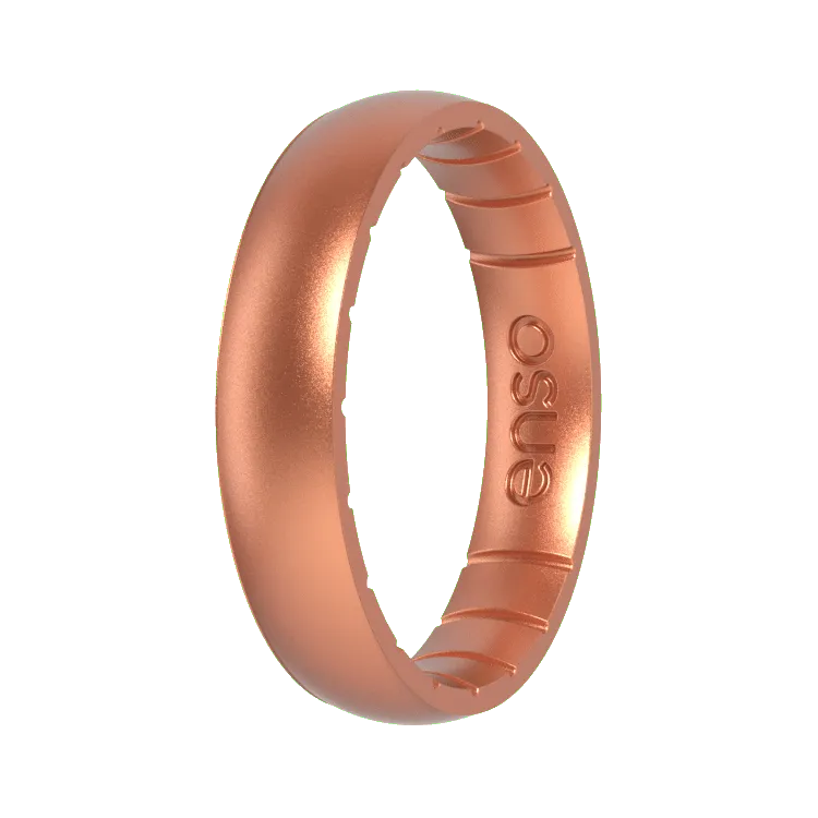 Thin Elements Ring - Copper