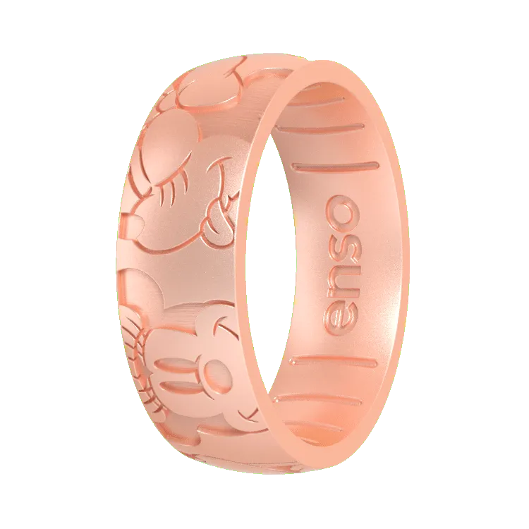 Minnie Mouse Emotion Disney Ring - Rose Gold