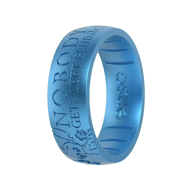 Nobody Left Behind Lilo & Stitch Disney Ring - Blue Topaz