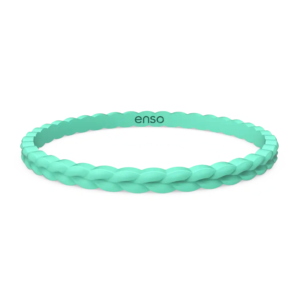 Weave Bracelet - Sea Foam