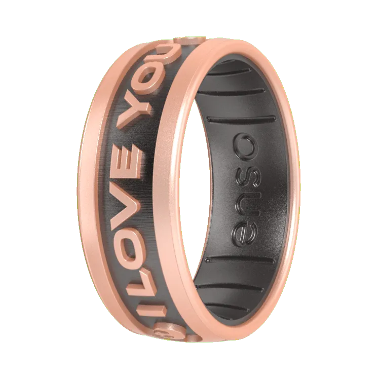 I Love You (English) Star Wars™ Ring - Rose Gold