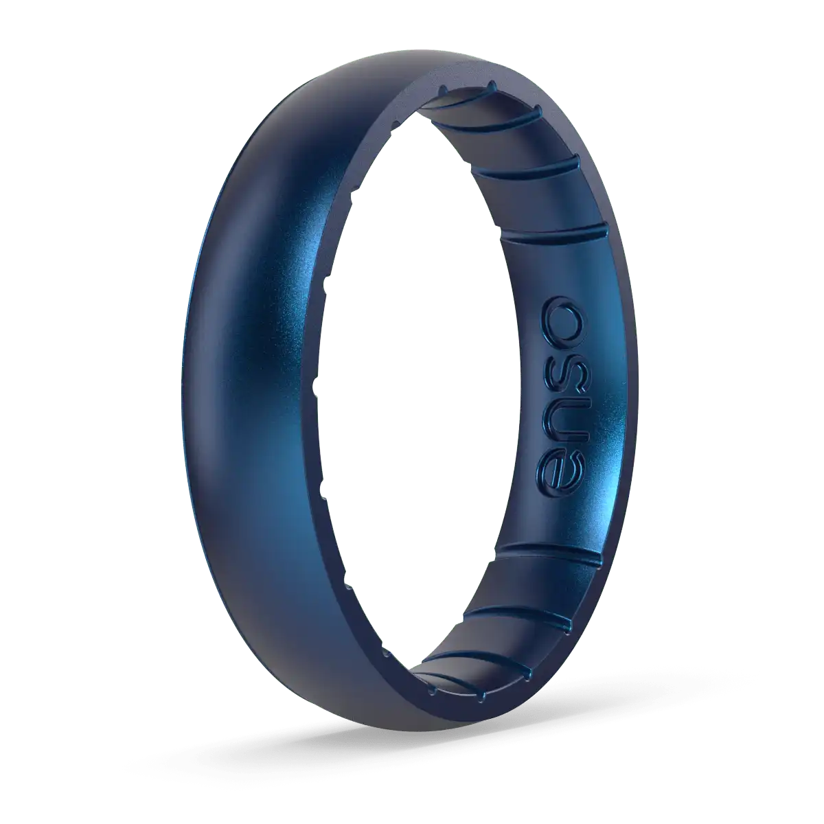 Thin Elements Ring - Cobalt