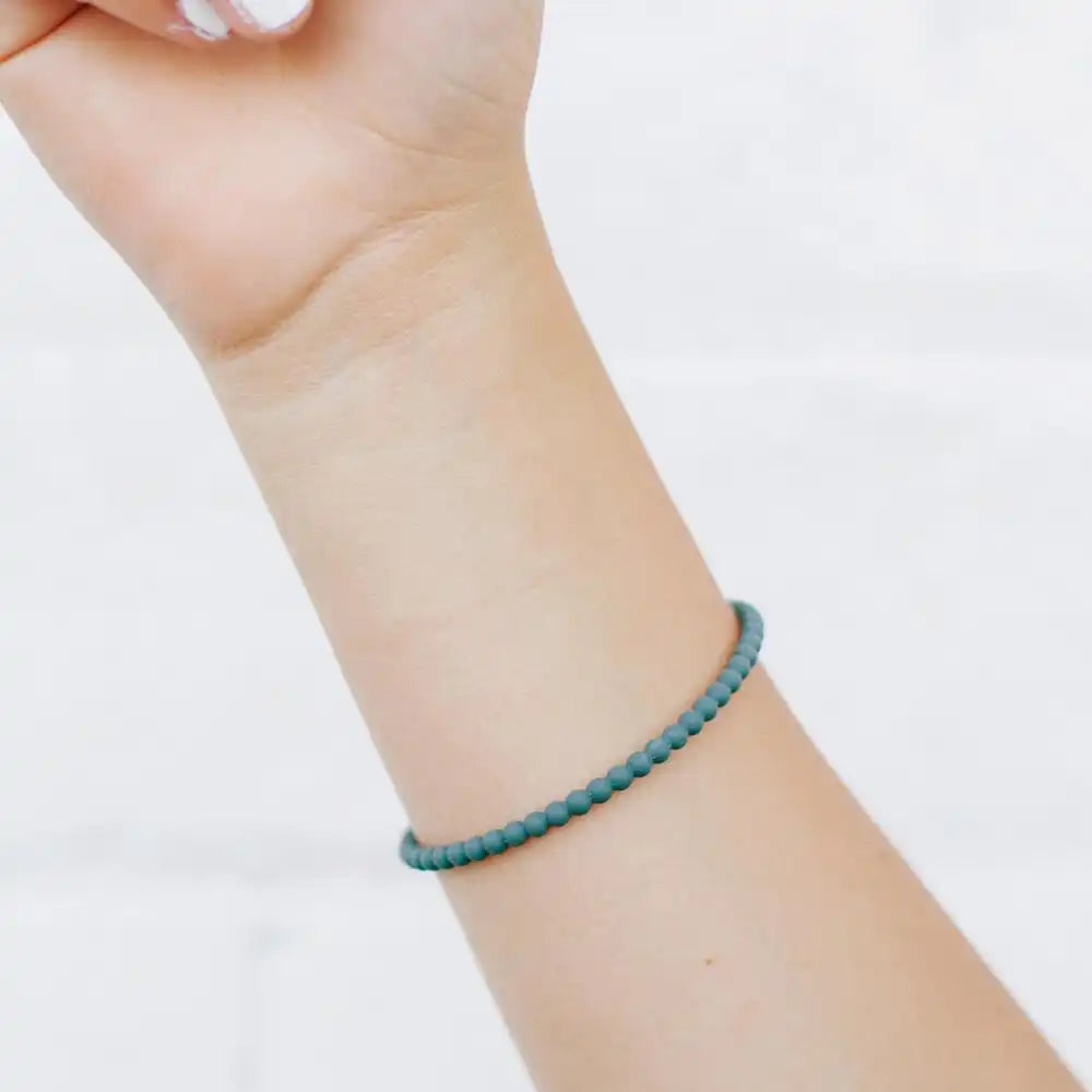 Beaded Bracelet - Slate