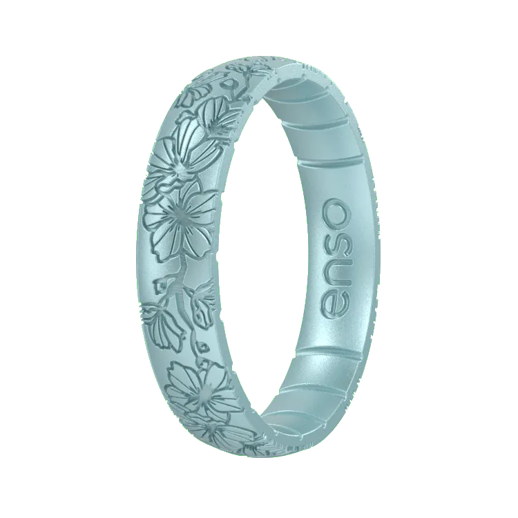 March Birth Flower Ring