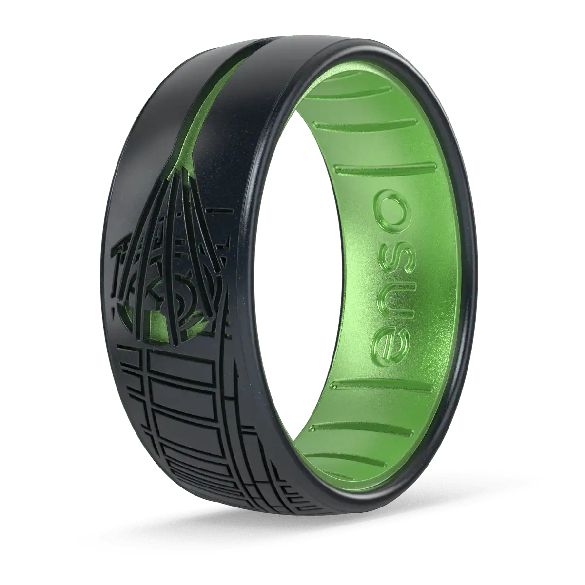 Death Star™ Star Wars™ Ring - Black Pearl