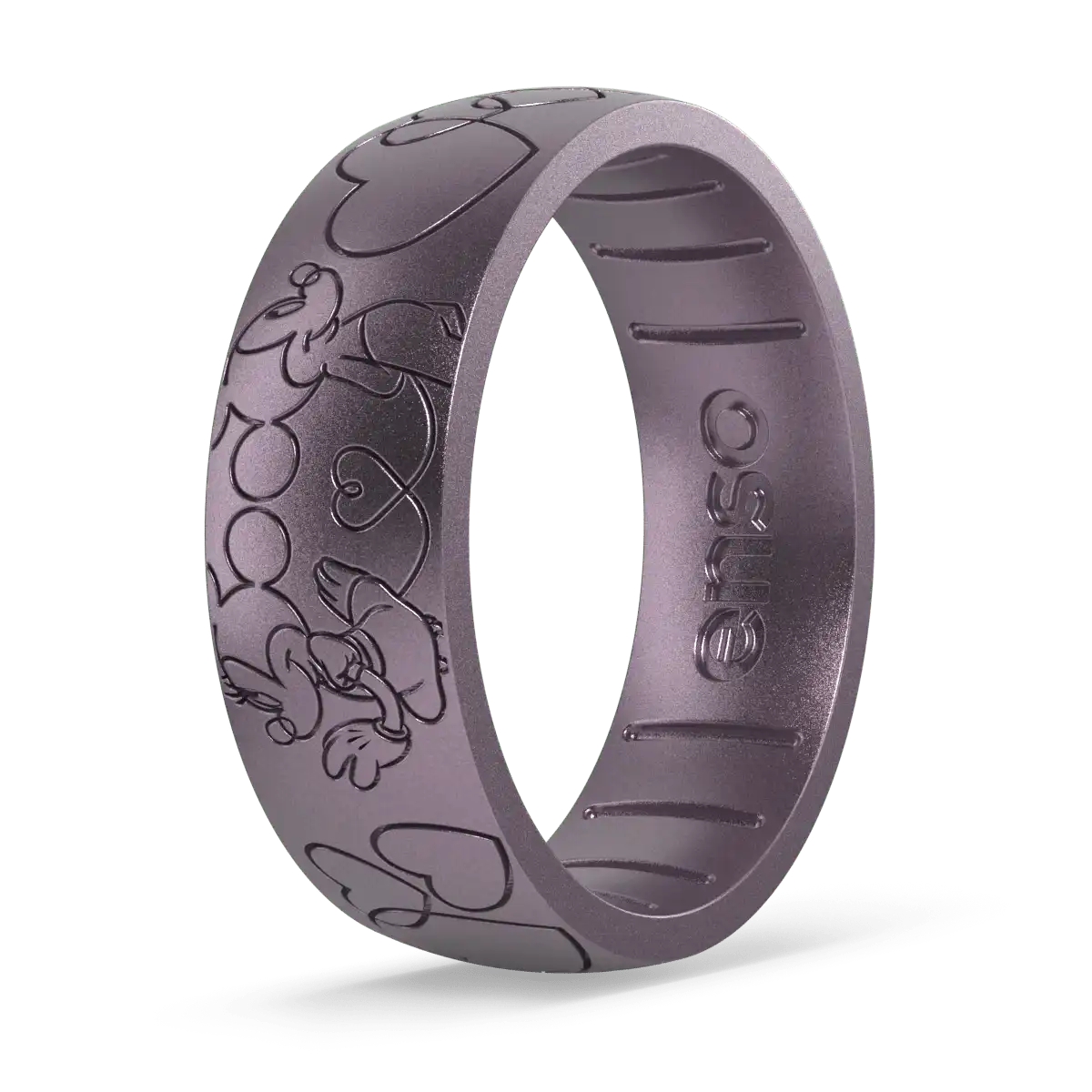 Mickey Sweethearts Disney Ring - Soft Plum