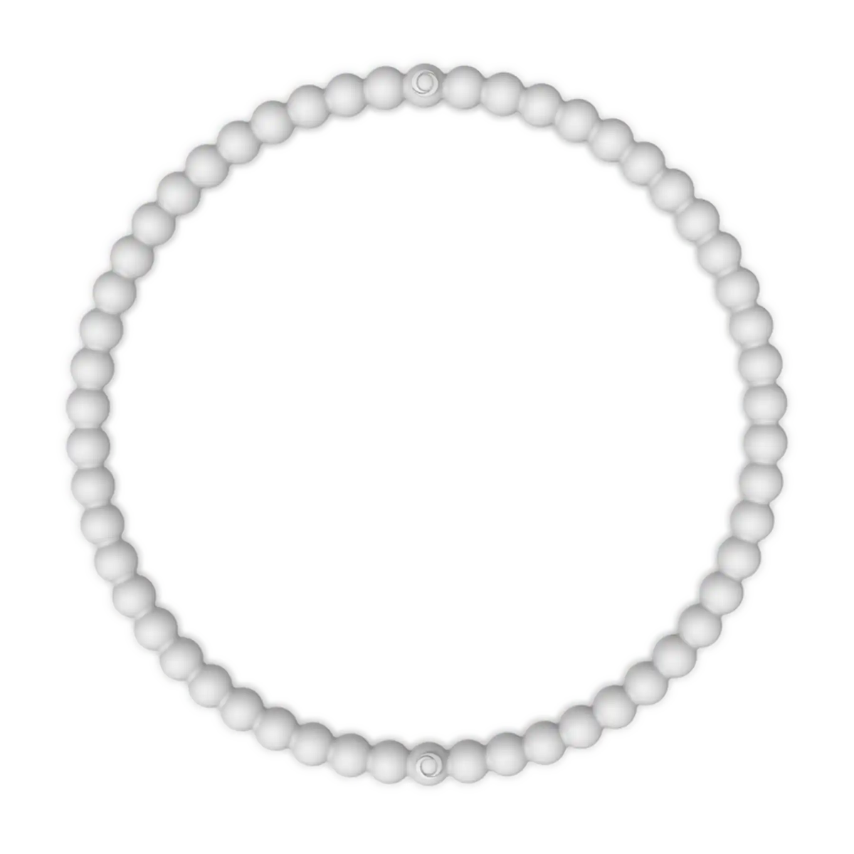 Beaded Bracelet - Misty Gray